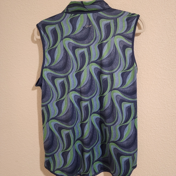 Greg Norman women's L skort and XL golf shirt MATCHING SET. Item 081224XX - Picture 5 of 12